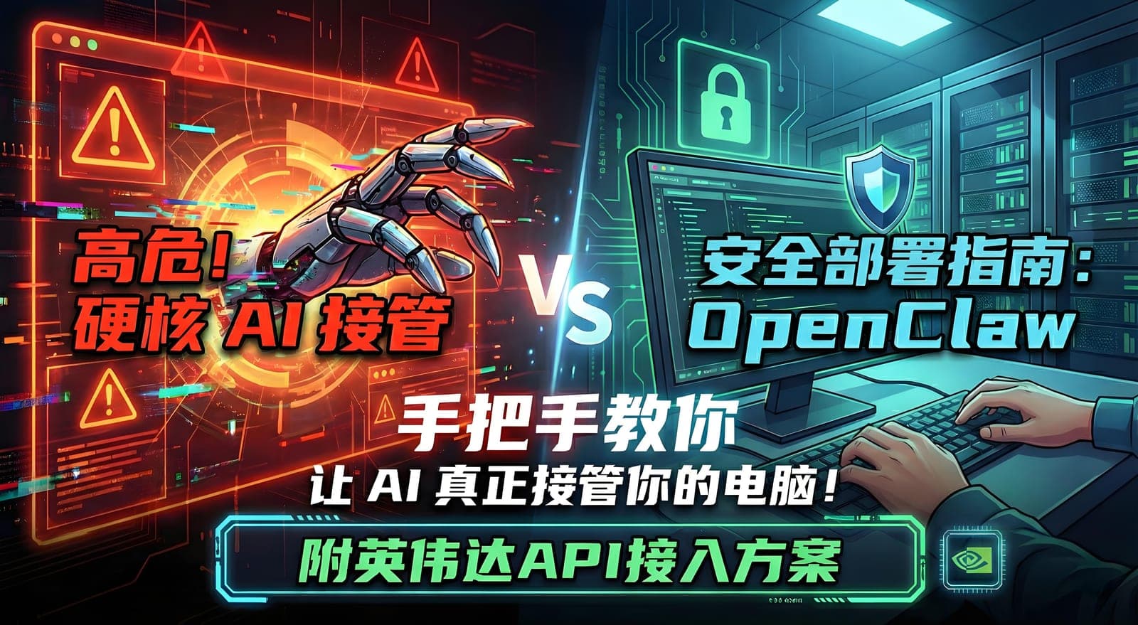 高危但硬核！手把手教你安全部署 OpenClaw，让 AI 真正接管你的电脑！