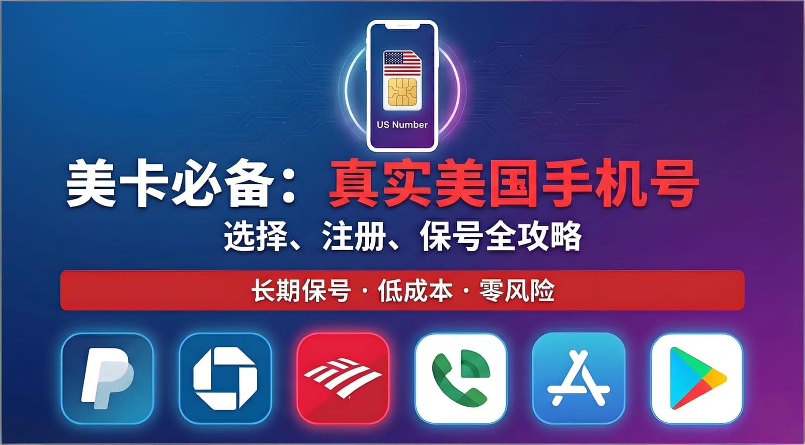 【美卡系列第二期】美国真实手机号应该怎么选? | 零风险低成本长期保号攻略 | 适用美国银行卡、美区PayPa、Google Voice及各类平台