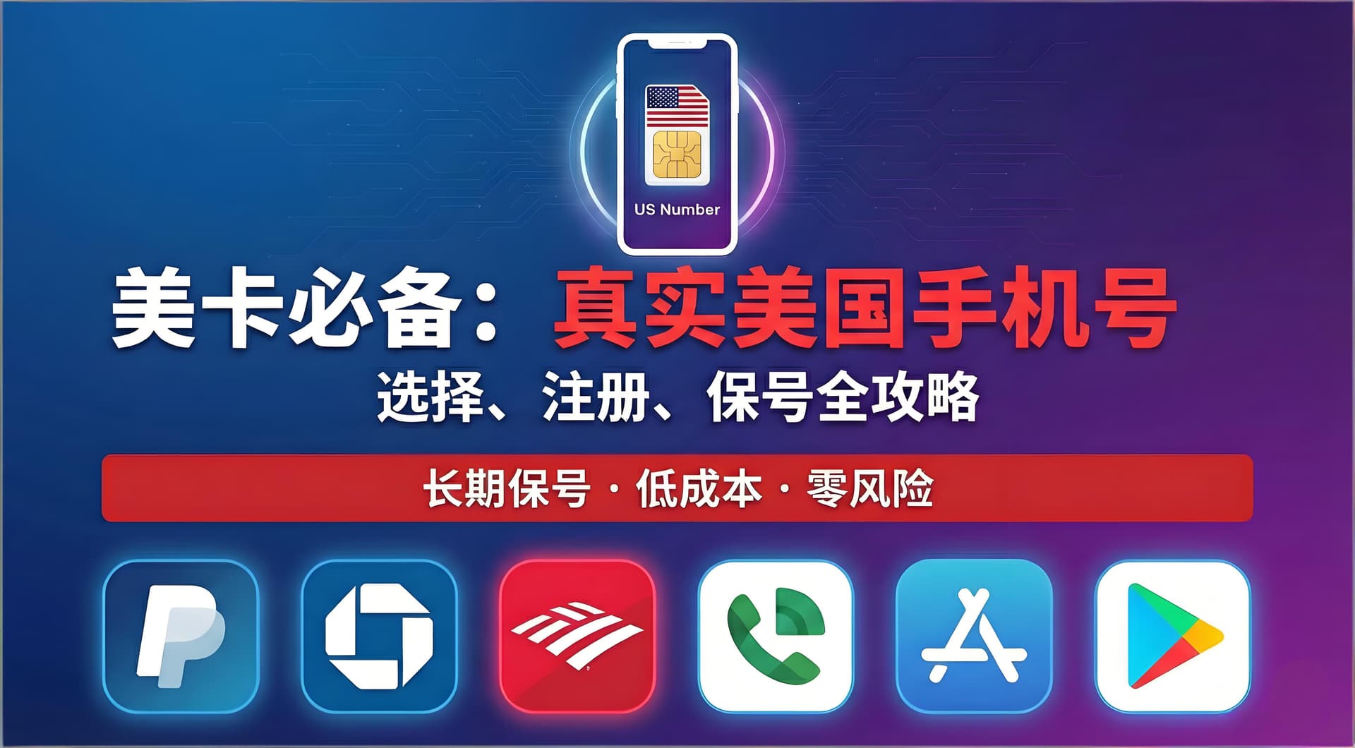 【美卡系列第二期】美国真实手机号应该怎么选? | 零风险低成本长期保号攻略 | 适用美国银行卡、美区PayPa、Google Voice及各类平台